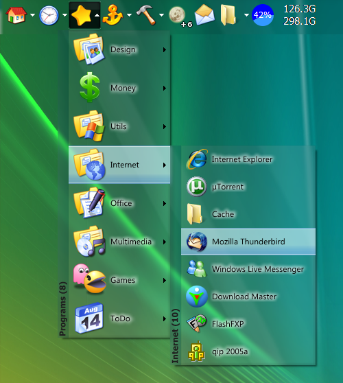 Windows 7 True Launch Bar 6.5 full