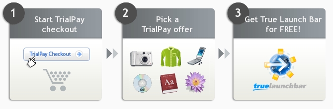 Get True Launch Bar for free Get True Launch Bar for free