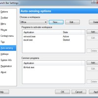 Auto-sensing options