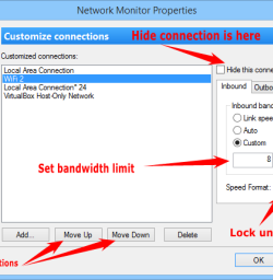 Customize Connections