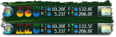 skin - Wi7 System Monitor v1.1
