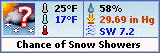 skin - Blue Sky Weather Monitor